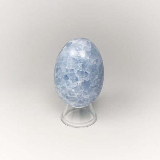 Blue Calcite Egg