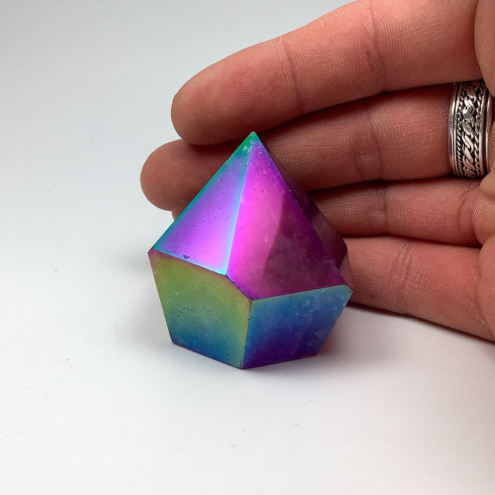 Rainbow Amethyst Point