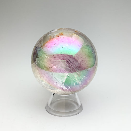 Aura Rose Quartz Sphere