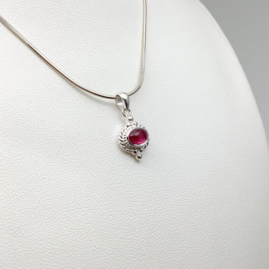 Pink Tourmaline Pendant