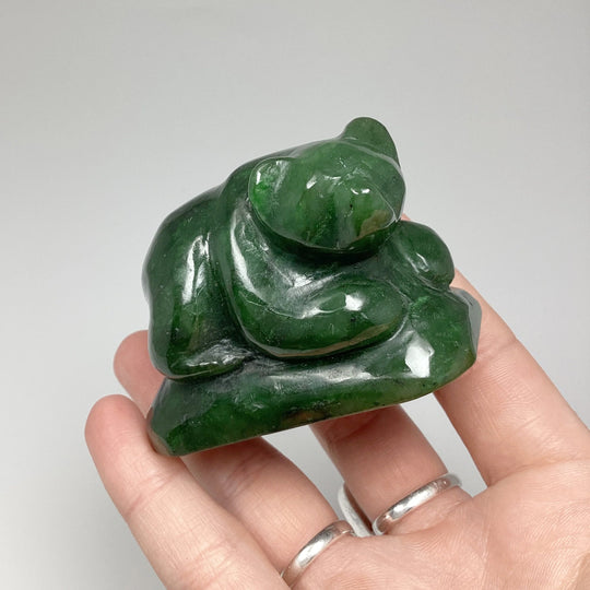 BC Jade Bear Carving