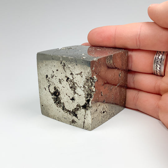 Iron Pyrite Cube