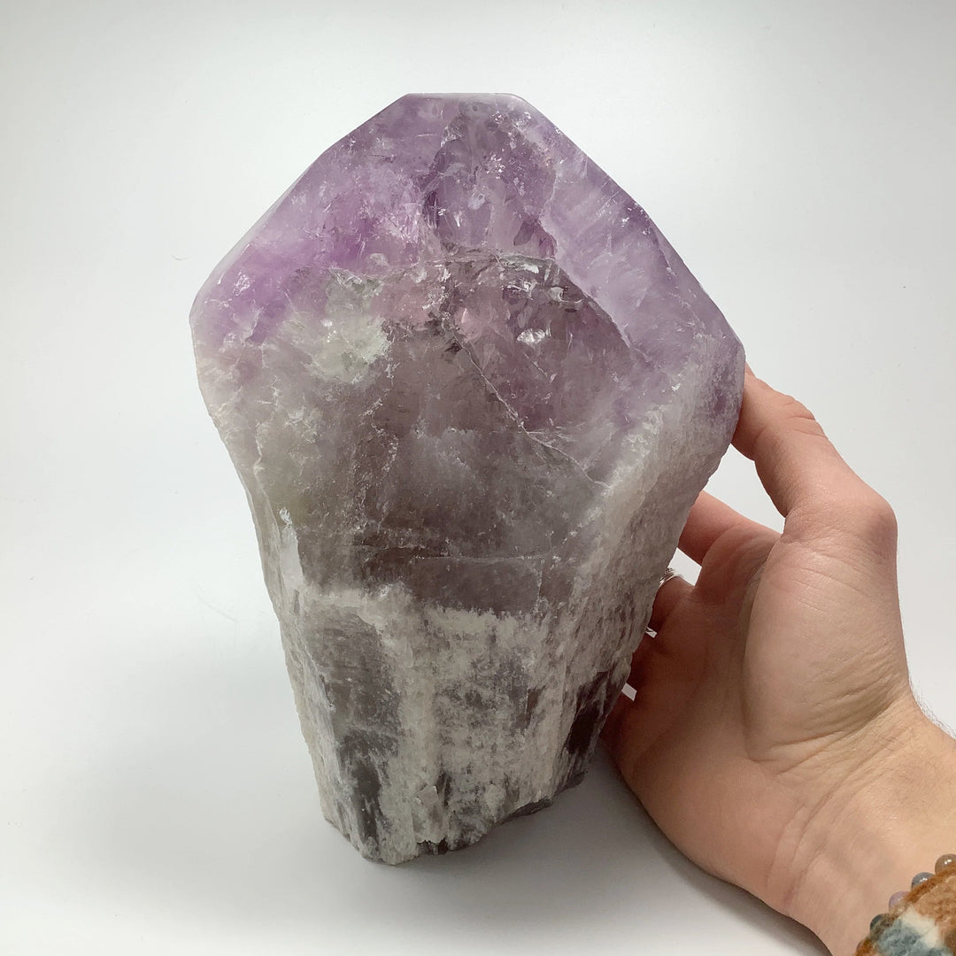 Rough Amethyst Lamp