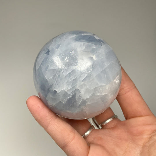 Blue Calcite Sphere