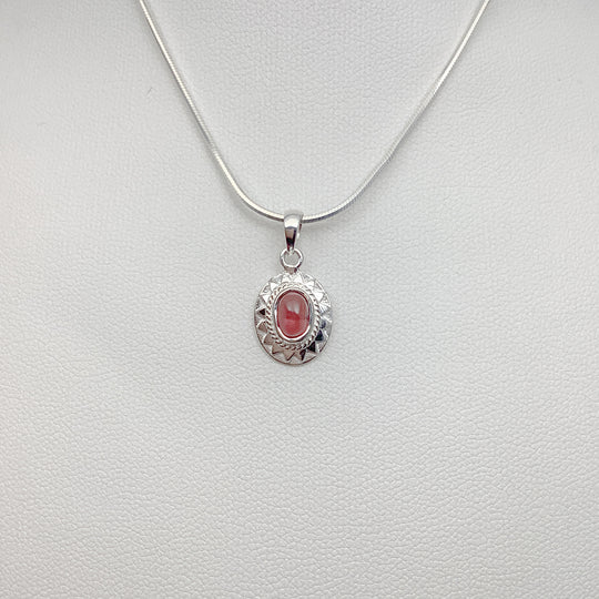 Pink Tourmaline Pendant