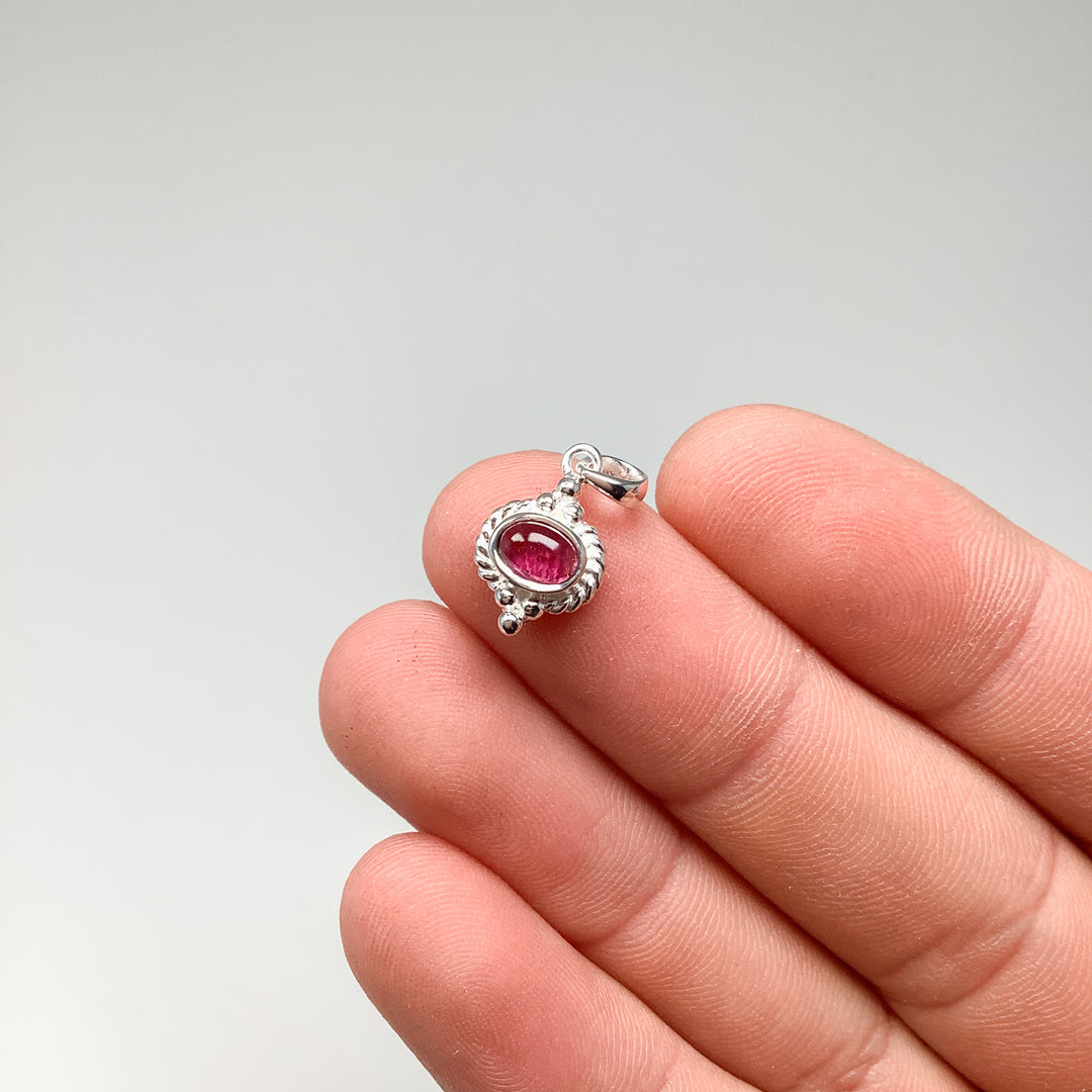 Pink Tourmaline Pendant