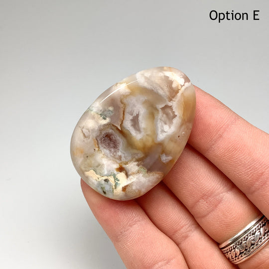 Worry Stone - Flower Agate