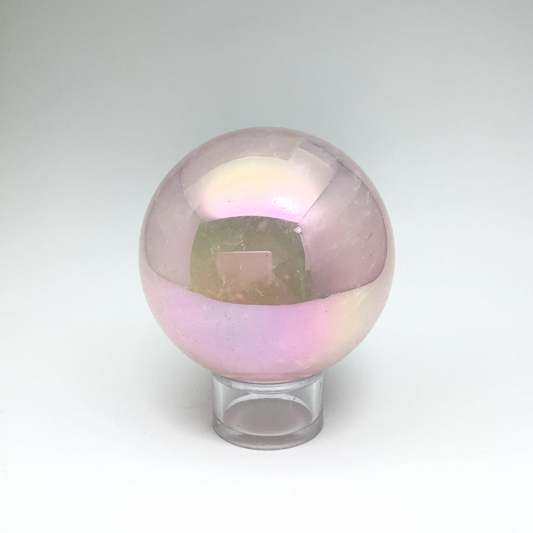 Aura Rose Quartz Sphere