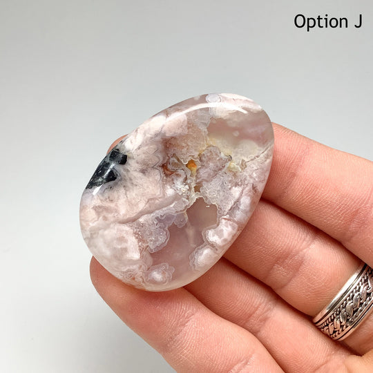 Worry Stone - Flower Agate