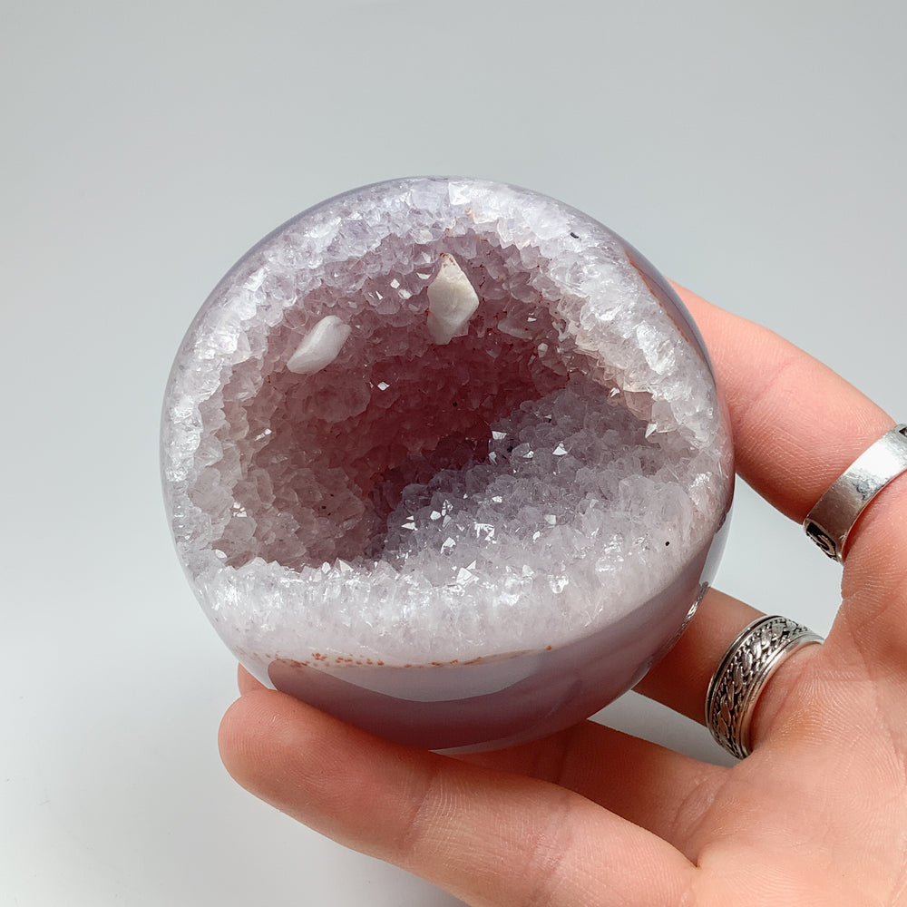 Agate Geode Sphere