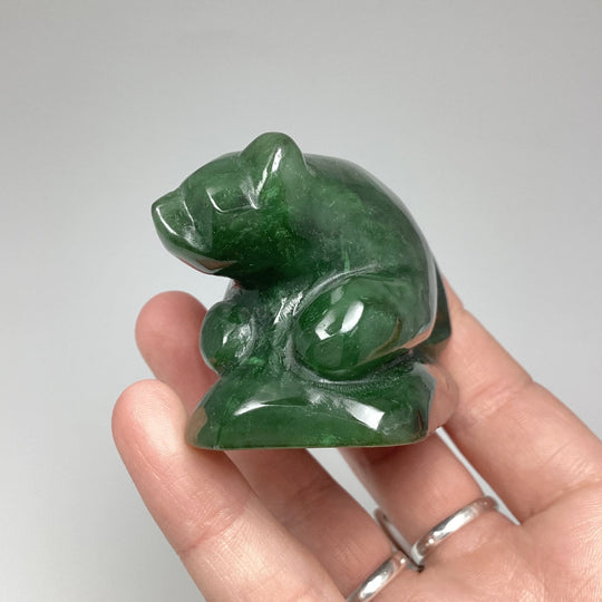 BC Jade Bear Carving