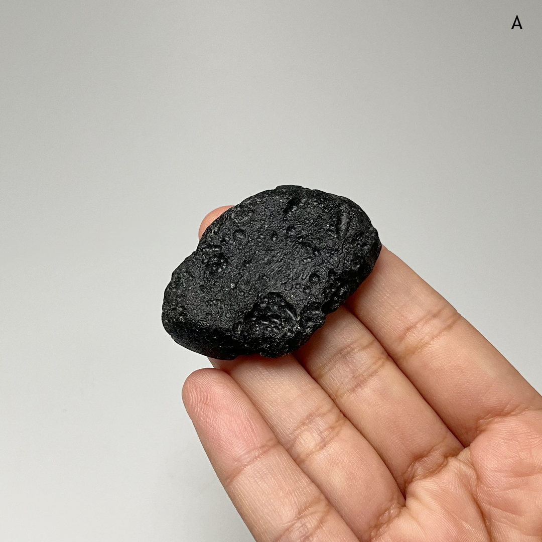 Black Tektite Specimen