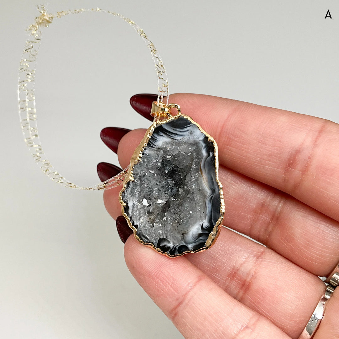 Geode Christmas Ornament