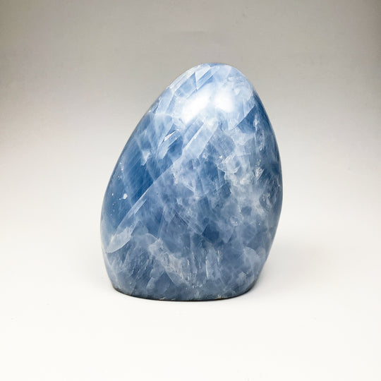 Blue Calcite Stand Up