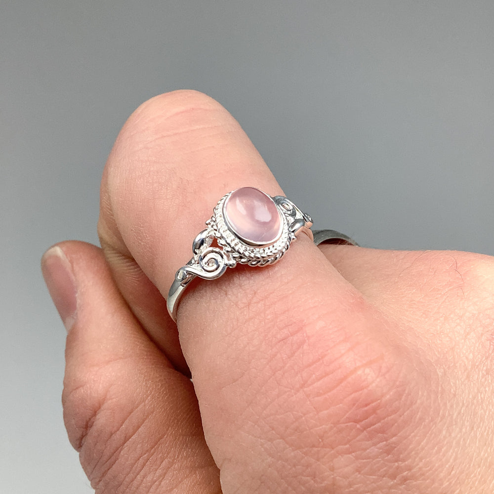 Rose Quartz Ring