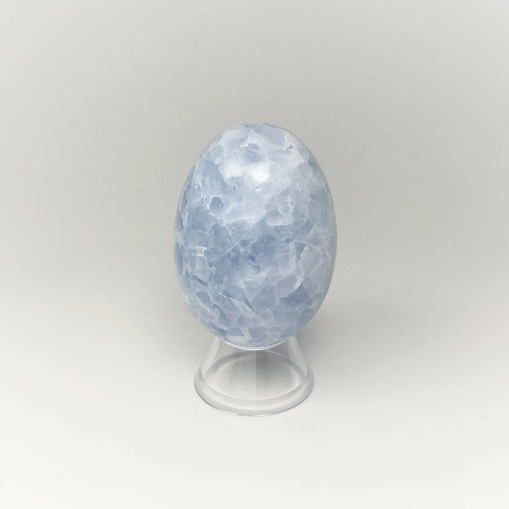 Blue Calcite Egg