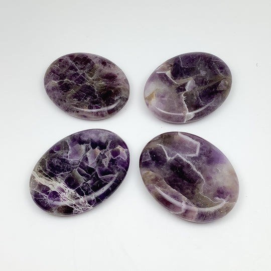 Worry Stone - Chevron Amethyst