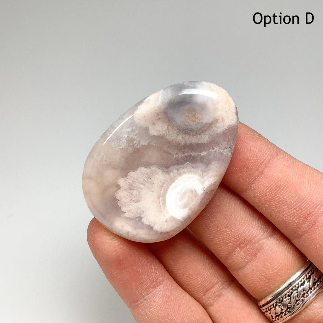 Worry Stone - Flower Agate