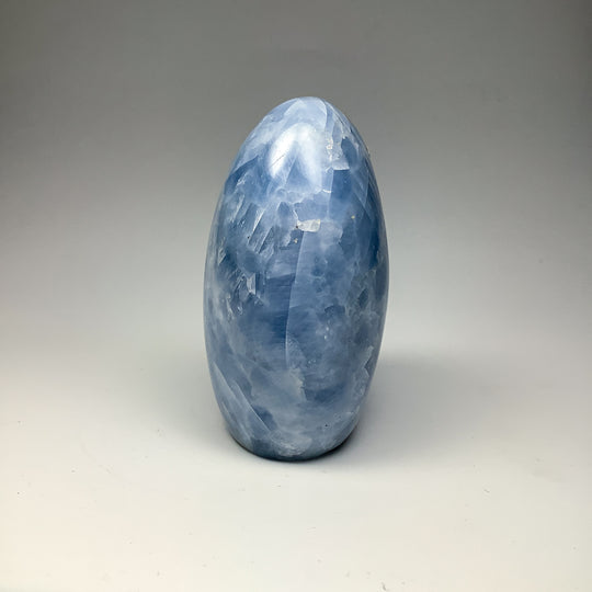 Blue Calcite Stand Up