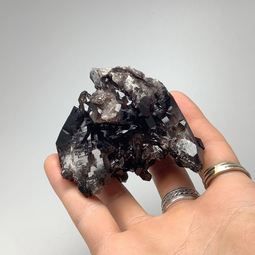 Smoky Quartz Cluster