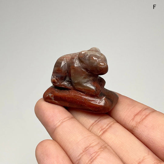 Alberta Jade Bear Carving