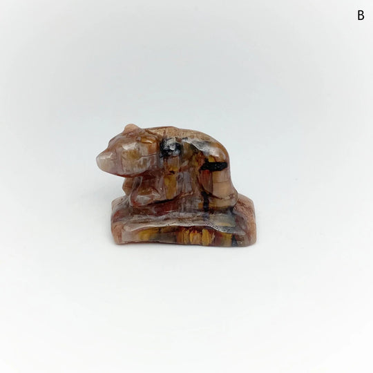 Alberta Jade Bear Carving