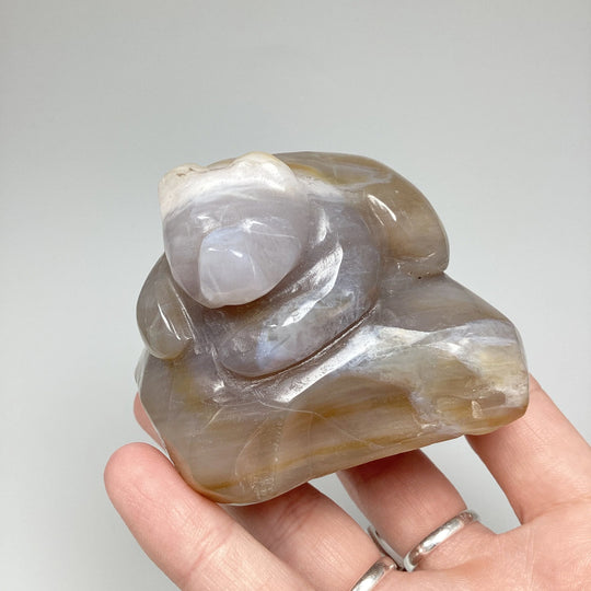 Alberta Jade Bear Carving