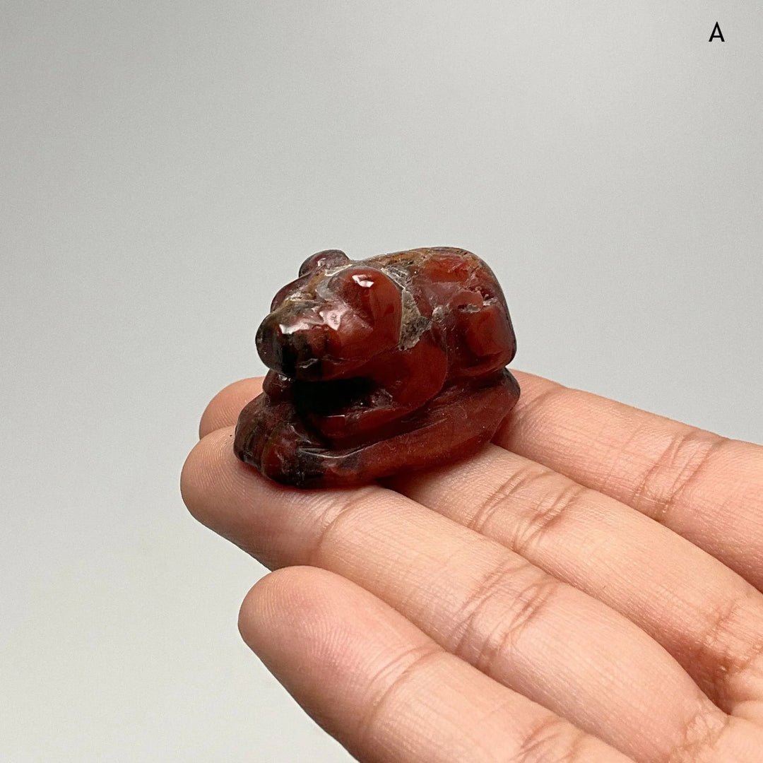 Alberta Jade Bear Carving