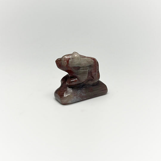 Alberta Jade Bear Carving