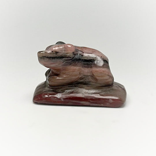 Alberta Jade Bear Carving