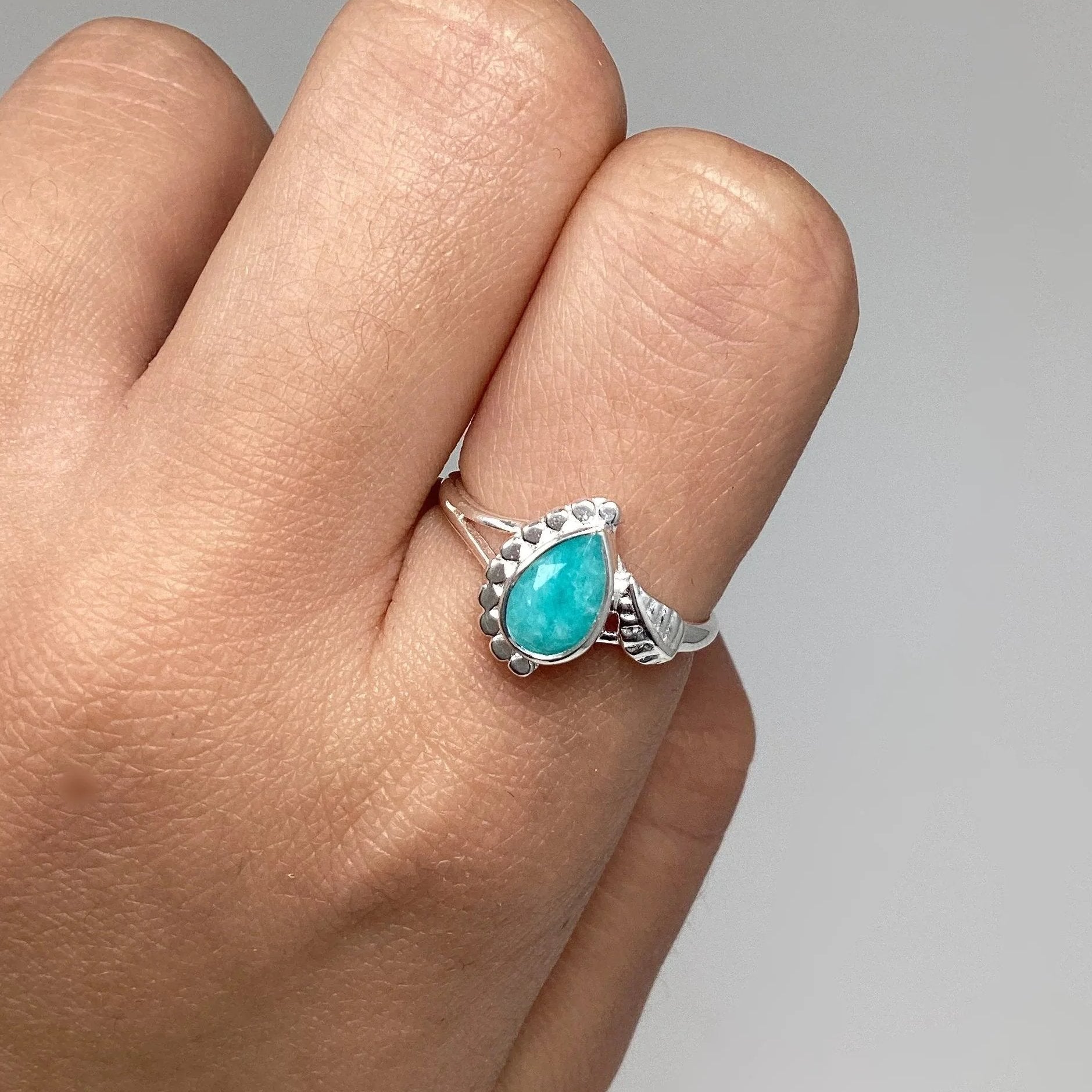 Amazonite Ring