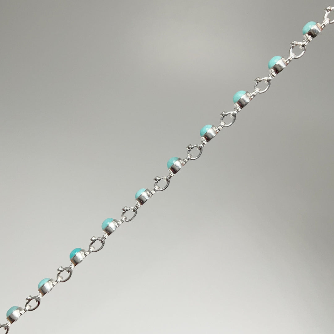 Amazonite Sterling Silver Bracelet