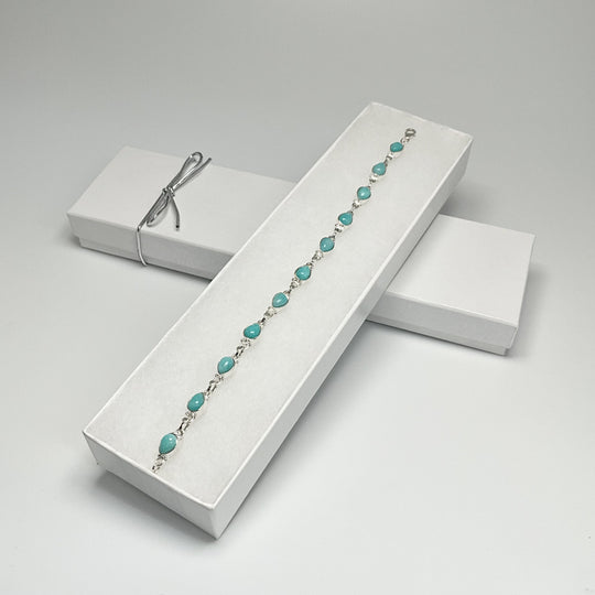 Amazonite Sterling Silver Bracelet