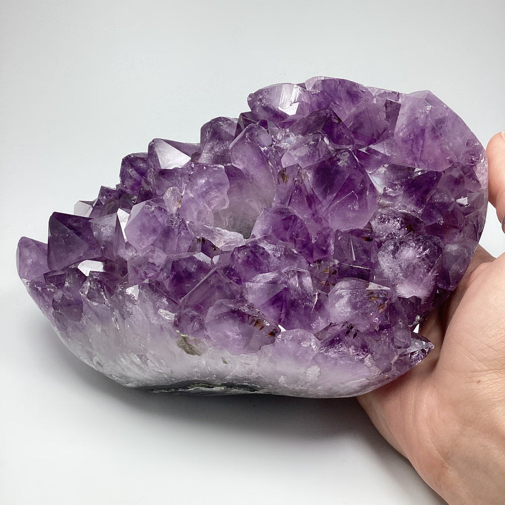 Amethyst Druze Candle Holder