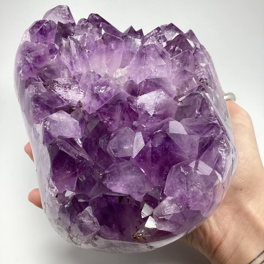 Amethyst Druze Candle Holder