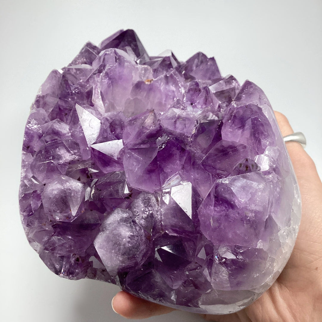 Amethyst Druze Candle Holder