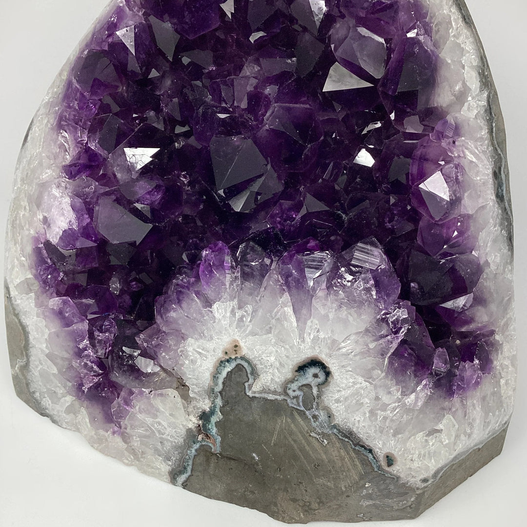 Amethyst Druze Cluster Large Stand Up