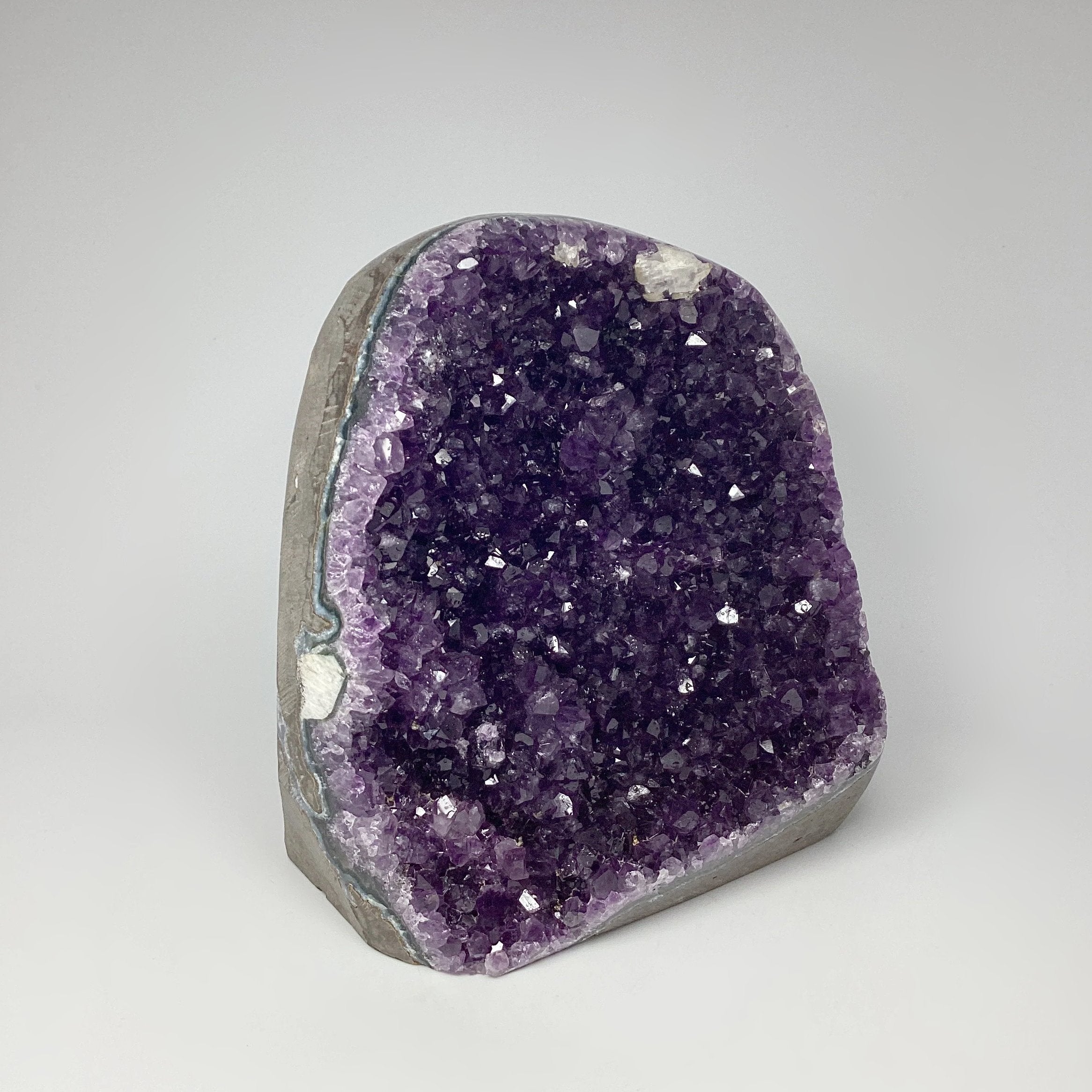 Amethyst Druze Cluster Stand Up