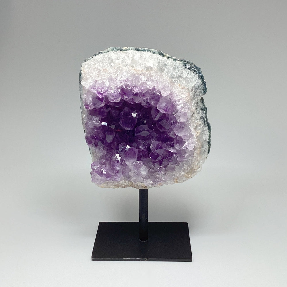 Amethyst Druze Cluster on Stand