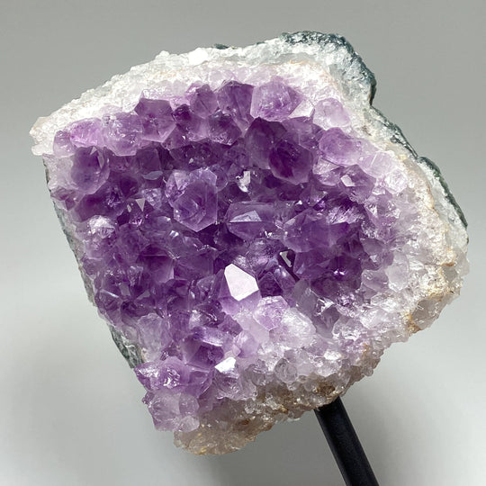 Amethyst Druze Cluster on Stand