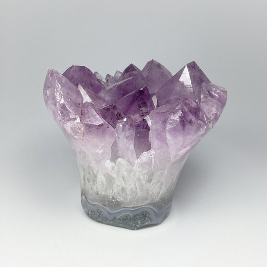 Amethyst Druze Flower