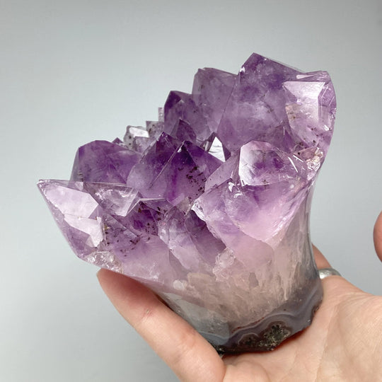 Amethyst Druze Flower