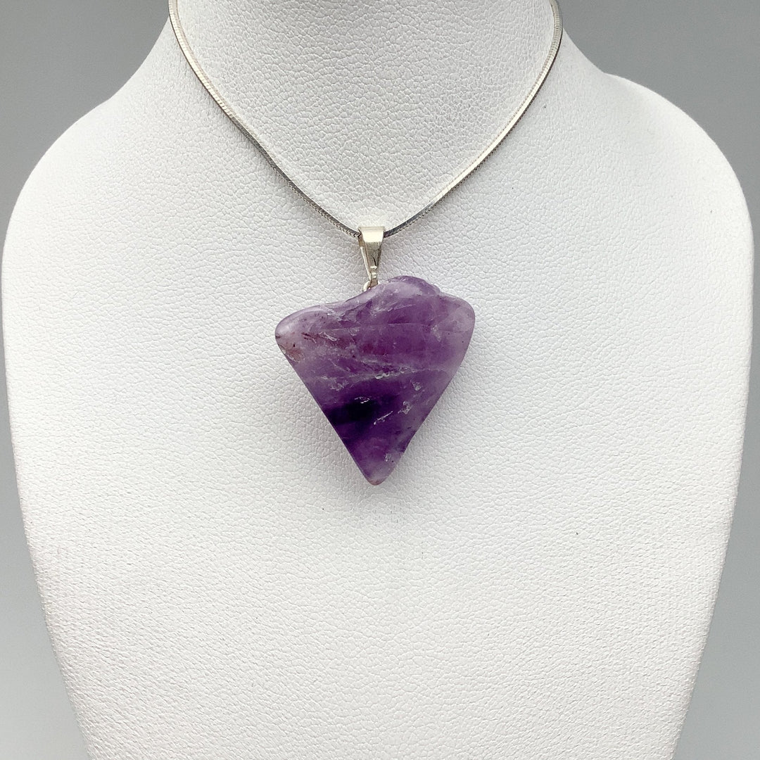 Amethyst Tumble Pendant