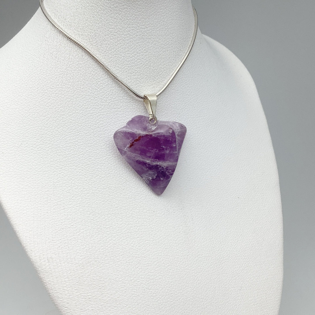 Amethyst Tumble Pendant