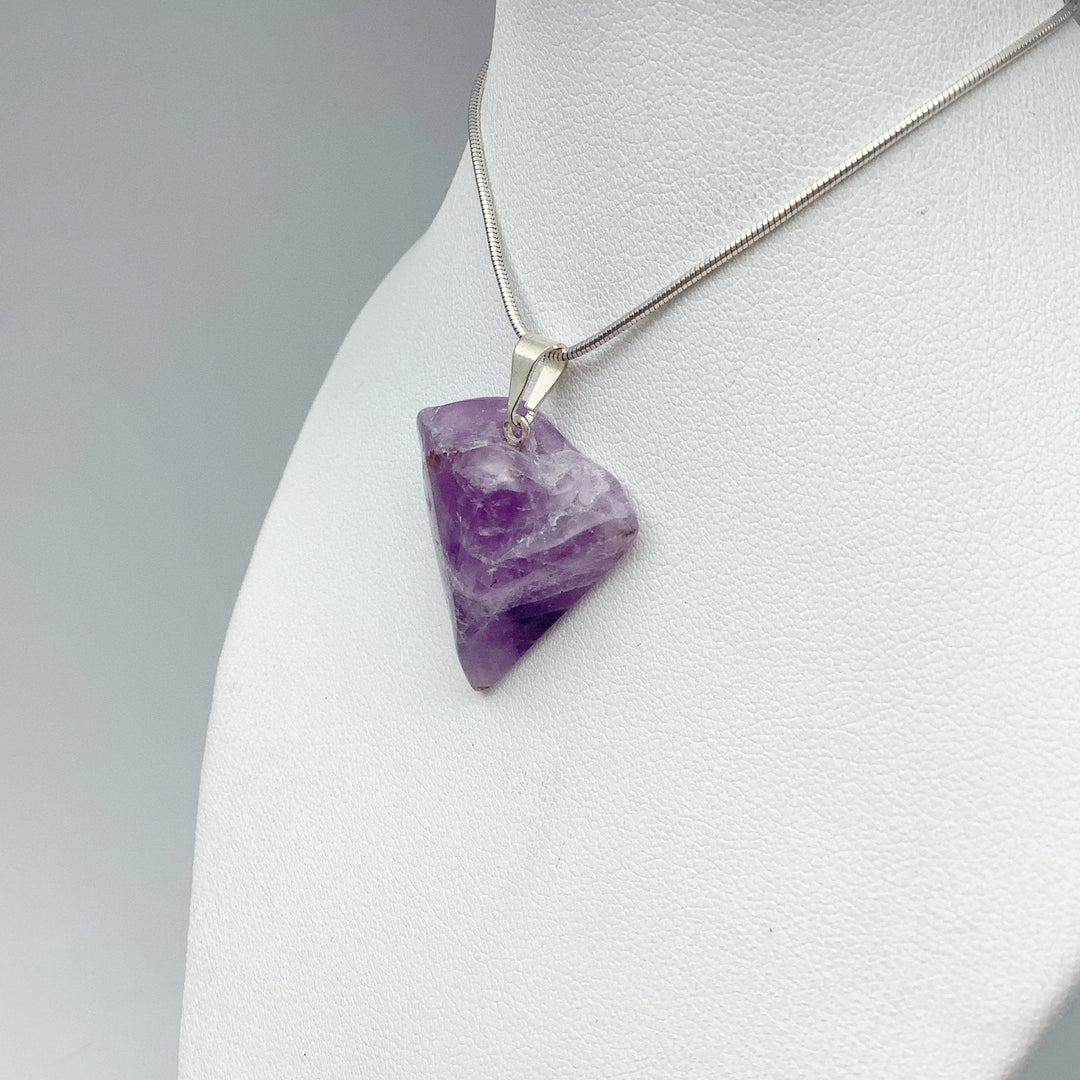 Amethyst Tumble Pendant