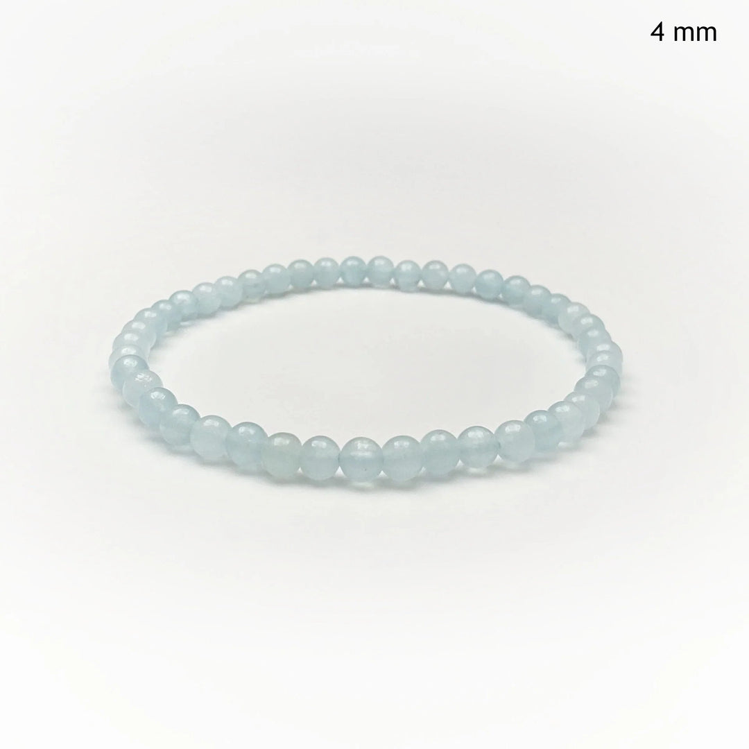 Aquamarine Beaded Bracelet