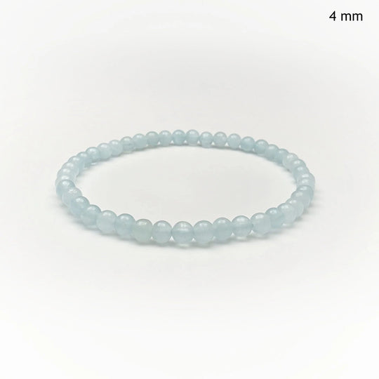 Aquamarine Beaded Bracelet