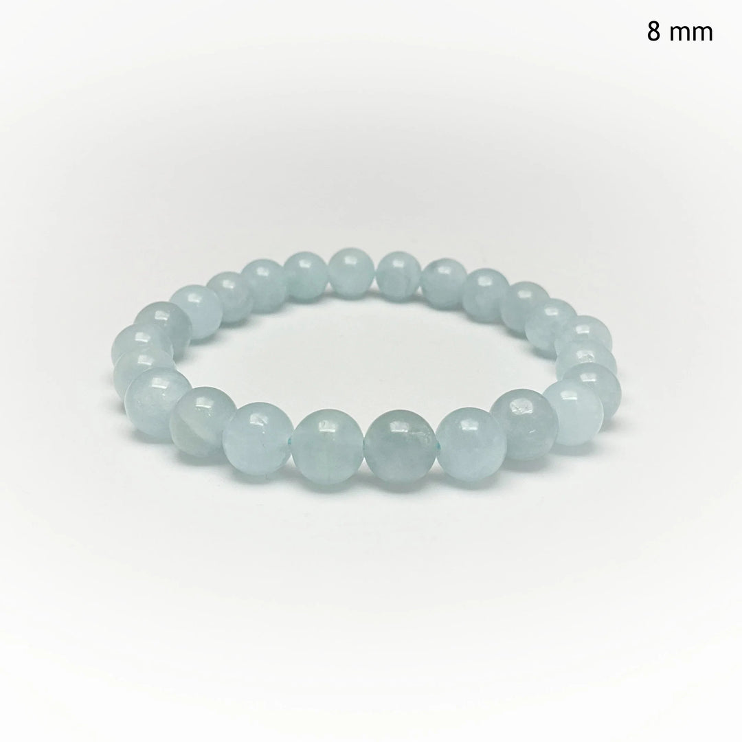 Aquamarine Beaded Bracelet