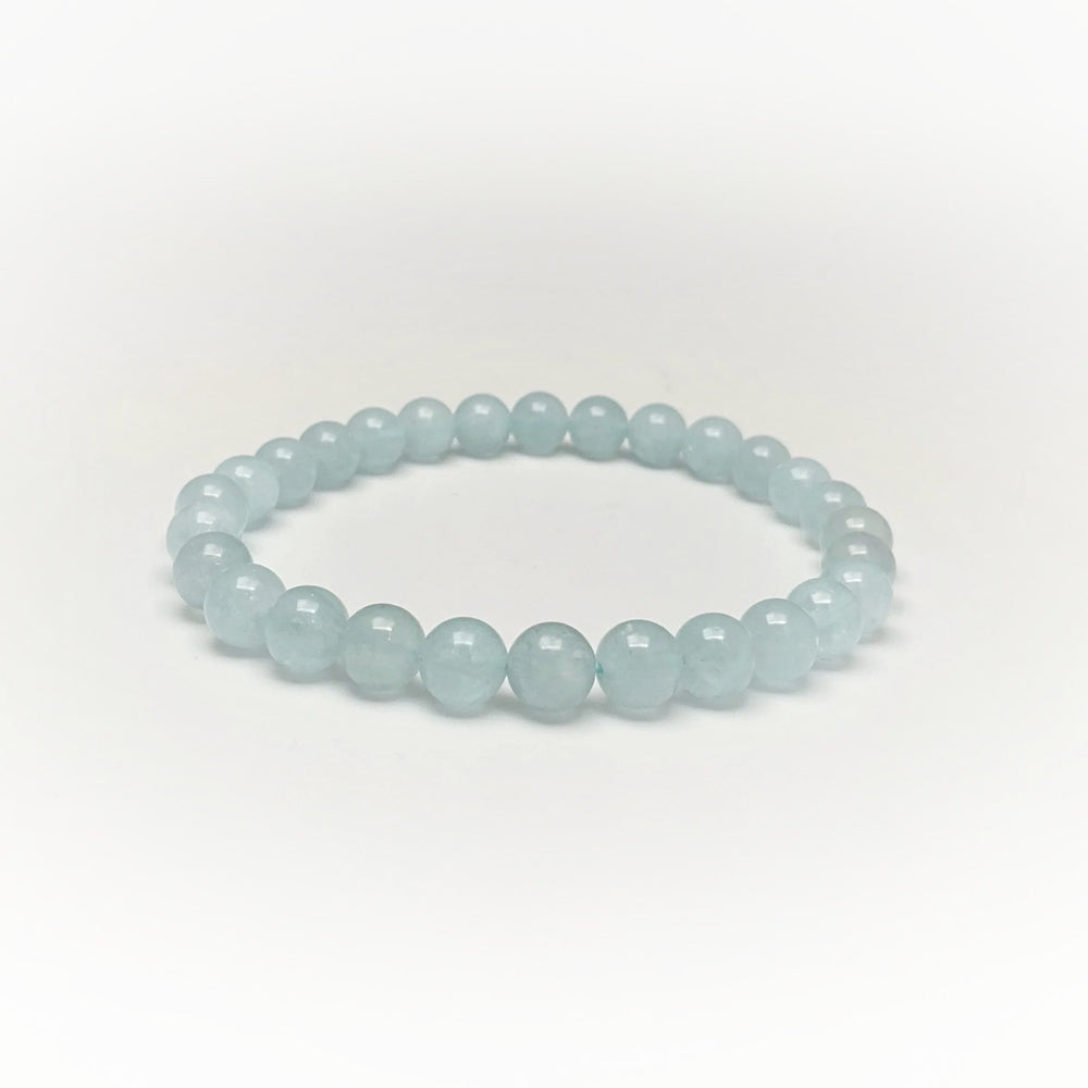 Aquamarine Beaded Bracelet