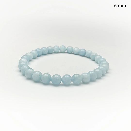 Aquamarine Beaded Bracelet